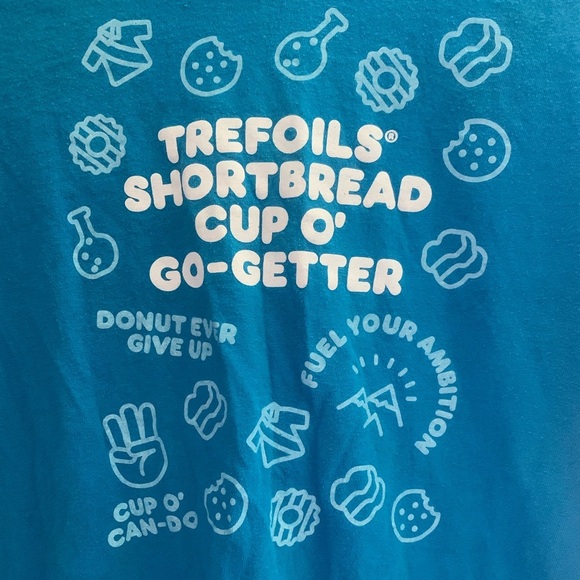 Dunkin Donuts Girl Scout Shortbread T-Shirt - Picture 2 of 4